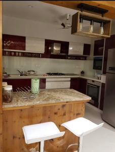 Kitchen Image of 2023 Sq.ft 3 BHK Apartment / Flat for rent in Purva Whitehall, Harlur Bengaluru for Rs. 110000
