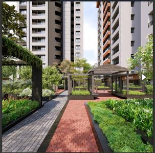 Image of 1817 Sq.ft 3 BHK Apartment / Flat for sale in Dindoli, Surat for Rs. 5500000