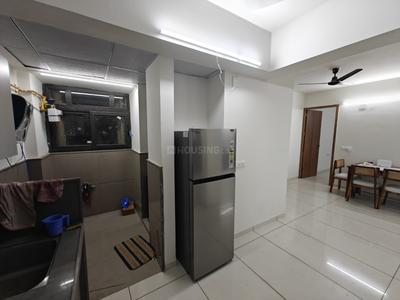 Hall Image of 815 Sq.ft 3 BHK Apartment / Flat for rent in A Shridhar Kaveri Soham, Shilaj Ahmedabad for Rs. 35000