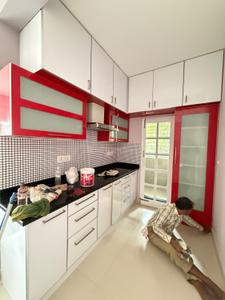 Kitchen Image of 1000 Sq.ft 2 BHK Apartment / Flat for rent in Koramangala Bengaluru for Rs. 60000