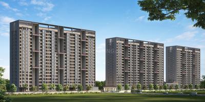 Image of 1368 Sq.ft 3 BHK Apartment / Flat for sale in Sahyadri Plumeria, Moshi, Pune for Rs. 8900000