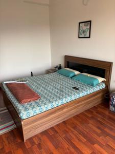 Bedroom Image of 1608 Sq.ft 3.5 BHK Apartment / Flat for rent in Adani Water Lily, Shantigram Ahmedabad for Rs. 75000