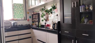 Kitchen Image of 965 Sq.ft 2 BHK Apartment / Flat for rent in Old Sangvi Pune for Rs. 25000