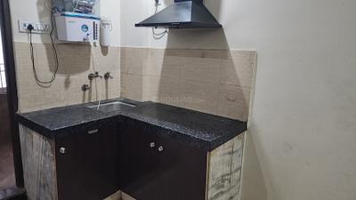 Kitchen Image of 620 Sq.ft 1 RK Apartment / Flat for rent in Karolan Ka Barh Jaipur for Rs. 13500