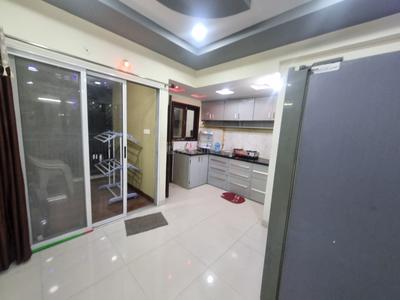 Kitchen Image of 1050 Sq.ft 2 BHK Apartment / Flat for rent in Dream New Race Course, Pipliya Kumar Indore for Rs. 30000