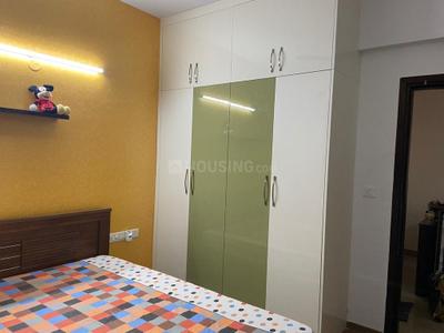 Bedroom Image of 850 Sq.ft 2.5 BHK Apartment / Flat for rent in Prestige Misty Waters, Nagavara Bengaluru for Rs. 57000