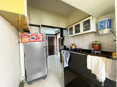 Kitchen Image of 1296 Sq.ft 2 BHK Penthouse for sale in Vastral Ahmedabad for Rs. 6100000