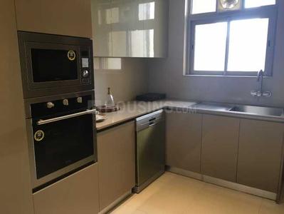 Kitchen Image of 1560 Sq.ft 3 BHK Apartment / Flat for rent in One Hiranandani Park, Thane West Thane for Rs. 115000