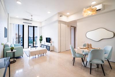 Living Room Image of 1378 Sq.ft 3 BHK Apartment / Flat for sale in Rustomjee Seasons, Bandra East Mumbai for Rs. 72900000