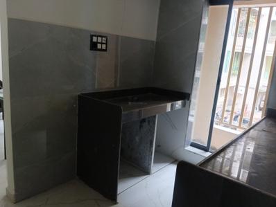 Kitchen Image of 590 Sq.ft 1 BHK Apartment / Flat for sale in Shalibhadra Yash, Nalasopara West Nala Sopara for Rs. 2980000