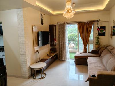 Hall Image of 760 Sq.ft 2 BHK Apartment / Flat for rent in Puraniks Aldea, Mahalunge Pune for Rs. 50000