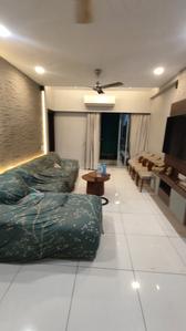 Hall Image of 1550 Sq.ft 2 BHK Apartment / Flat for rent in Satyam Krishna Prime, Chhani Jakat Naka Vadodara for Rs. 26000