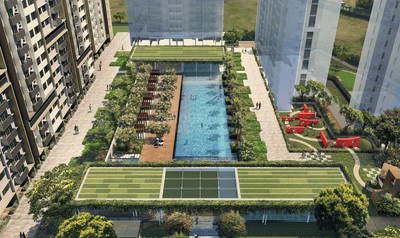 Image of 1760 Sq.ft 4 BHK Apartment / Flat for sale in Kalpataru Parkcity, Thane West, Thane for Rs. 42000002