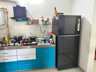 Kitchen Image of 1815 Sq.ft 3 BHK Apartment / Flat for rent in Adani The Meadows, Shantigram Ahmedabad for Rs. 60000
