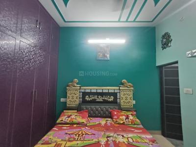 Bedroom Image of 1250 Sq.ft 2 BHK Builder Floor for rent in Gomti Nagar Lucknow for Rs. 20000