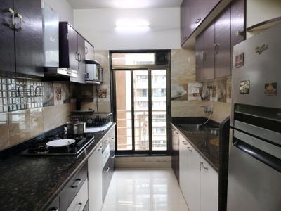 Kitchen Image of 1240 Sq.ft 2 BHK Apartment / Flat for sale in Paradise Sai Mannat, Kharghar Navi Mumbai for Rs. 19500000