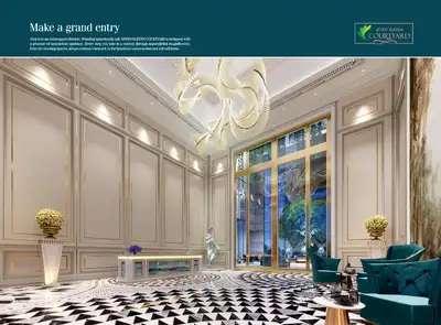 Balcony Image of 1860 Sq.ft 3 BHK Apartment / Flat for sale in Seven Eleven Courtyard, Mira Road East Mira Bhayandar for Rs. 32500000