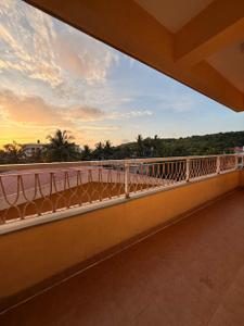 Balcony Image of 580 Sq.ft 1 BHK Apartment / Flat for rent in Veera Prestige, Candolim Goa for Rs. 55000