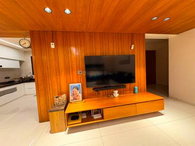 Hall Image of 1400 Sq.ft 3 BHK Apartment / Flat for rent in Ladani Garden City B Lotus, Hari Nagar Rajkot for Rs. 50000