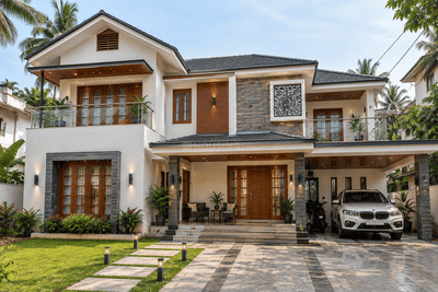 Building Image of 2000 Sq.ft 3 BHK Independent House for sale in Naikkanal Thrissur for Rs. 11800000