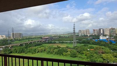 Balcony Image of 578 Sq.ft 1 BHK Apartment / Flat for rent in Geetai Siena, Vikhroli East Mumbai for Rs. 34999