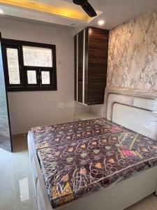Bedroom Image of 1100 Sq.ft 3 BHK Apartment / Flat for rent in Hastsal New Delhi for Rs. 30000