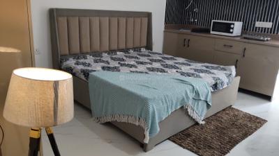 Bedroom Image of 1255 Sq.ft 1 RK Independent House for rent in Sector 52 Gurgaon for Rs. 27000