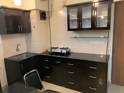Kitchen Image of 560 Sq.ft 1 BHK Apartment / Flat for rent in Paranjape Blue Ridge, Hinjawadi Pune for Rs. 26999
