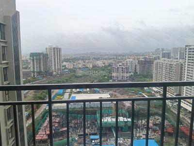 Balcony Image of 1243 Sq.ft 3 BHK Apartment / Flat for sale in Mantra Mesmer, Mundhwa Pune for Rs. 12800000