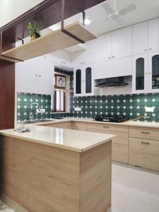 Kitchen Image of 1800 Sq.ft 3 BHK Apartment / Flat for rent in Vasant Kunj New Delhi for Rs. 100000