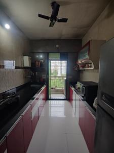 Kitchen Image of 710 Sq.ft 1 BHK Apartment / Flat for sale in Dombivli West Thane for Rs. 4700000
