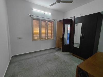 Bedroom Image of 550 Sq.ft 1 BHK Builder Floor for rent in Indira Nagar Bengaluru for Rs. 20000