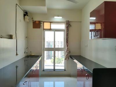 Kitchen Image of 860 Sq.ft 2 BHK Apartment / Flat for rent in Runwal Greens, Bhandup West Mumbai for Rs. 56000