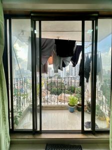 Balcony Image of 1352 Sq.ft 3 BHK Apartment / Flat for rent in Lodha Paradise, Thane West Thane for Rs. 63000