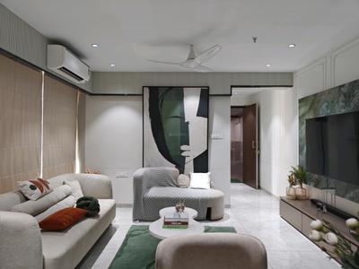 Living Room Image of 950 Sq.ft 3 BHK Apartment / Flat for sale in Hubtown Rising City, Ramabai Ambedkar Nagar Mumbai for Rs. 25000000