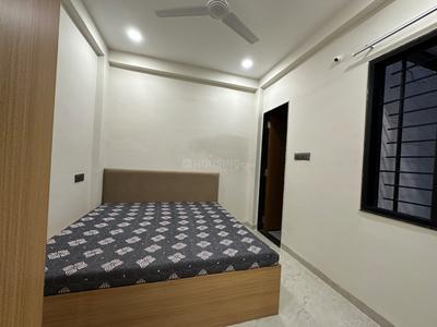 Bedroom Image of 400 Sq.ft 1 BHK Builder Floor for rent in Mahalakshmi Nagar Indore for Rs. 20000