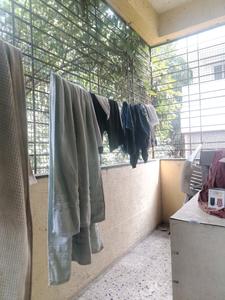 Bedroom Three Image of 1500 Sq.ft 3 BHK Apartment / Flat for rent in Bibwewadi Pune for Rs. 40000