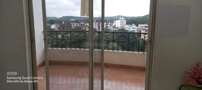 Balcony Image of 1150 Sq.ft 2 BHK Apartment / Flat for rent in Samarthshree Riverine Greens, Pashan Pune for Rs. 30000
