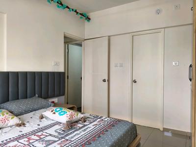 Bedroom Image of 806 Sq.ft 2 BHK Apartment / Flat for rent in Mahindra Happinest Tathawade, Tathawade Pune for Rs. 35000