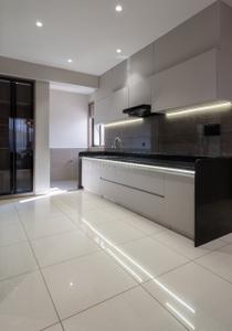 Kitchen Image of 1850 Sq.ft 3 BHK Apartment / Flat for sale in Eden Parmeshwar, Chandkheda Ahmedabad for Rs. 8500000