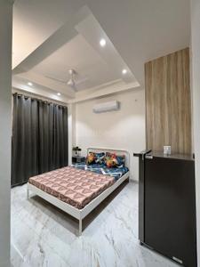 Bedroom Image of 560 Sq.ft 1 RK Builder Floor for rent in Sector 46 Gurgaon for Rs. 23000