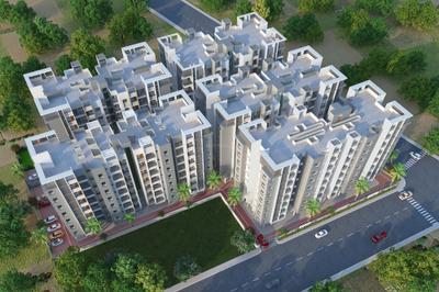 Image of 1365 Sq.ft 3 BHK Apartment / Flat for sale in Zingabai Takli, Nagpur for Rs. 4750000