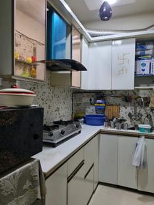 Kitchen Image of 600 Sq.ft 2 BHK Apartment / Flat for rent in Nawada New Delhi for Rs. 22000