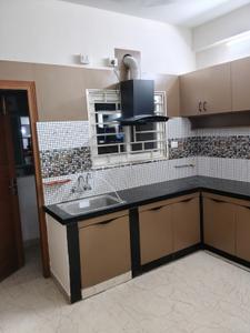 Kitchen Image of 1800 Sq.ft 3 BHK Apartment / Flat for rent in Masab Tank Hyderabad for Rs. 40000