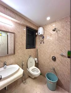 Bathroom Image of 1300 Sq.ft 2 BHK Independent House for rent in Narayan Square, Alfa Society Bharuch for Rs. 13500