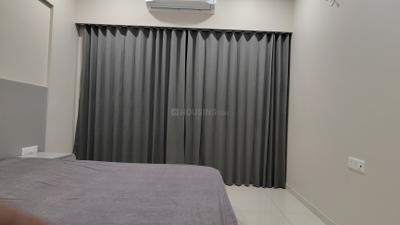 Bedroom Image of 1214 Sq.ft 2 BHK Apartment / Flat for rent in Shantigram Ahmedabad for Rs. 37990