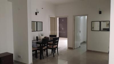 Living Room Image of 1319 Sq.ft 3 BHK Apartment / Flat for rent in Supertech Livingston, Crossings Republik Ghaziabad for Rs. 20000