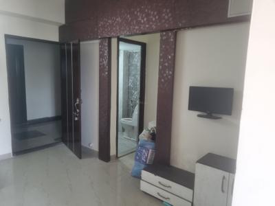 Living Room Image of 550 Sq.ft 1 BHK Apartment / Flat for rent in Earthshastra Nariman Point, Mahalakshmi Nagar Indore for Rs. 14000