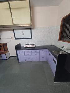 Kitchen Image of 1120 Sq.ft 3 BHK Independent House for rent in Makarpura Vadodara for Rs. 20000