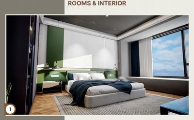 Balcony Image of 1600 Sq.ft 3 BHK Apartment / Flat for sale in Atala Bhubaneswar for Rs. 9425000